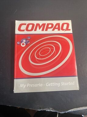 2000 Compaq Manual My Presario‎ - Getting Started Book Manual Only New, Sealed